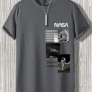 Lymio Men's Printed Regular Fit T-Shirt